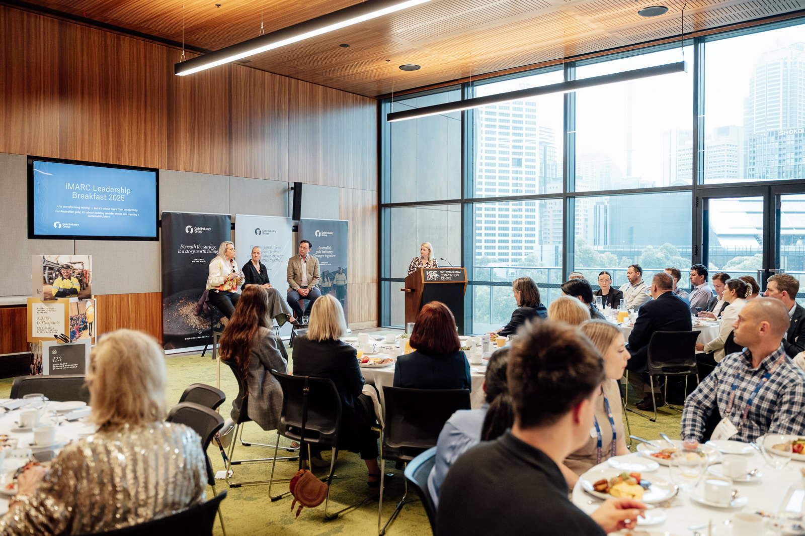 What happens when gold meets AI? Inside GIG’s IMARC Leadership Breakfast